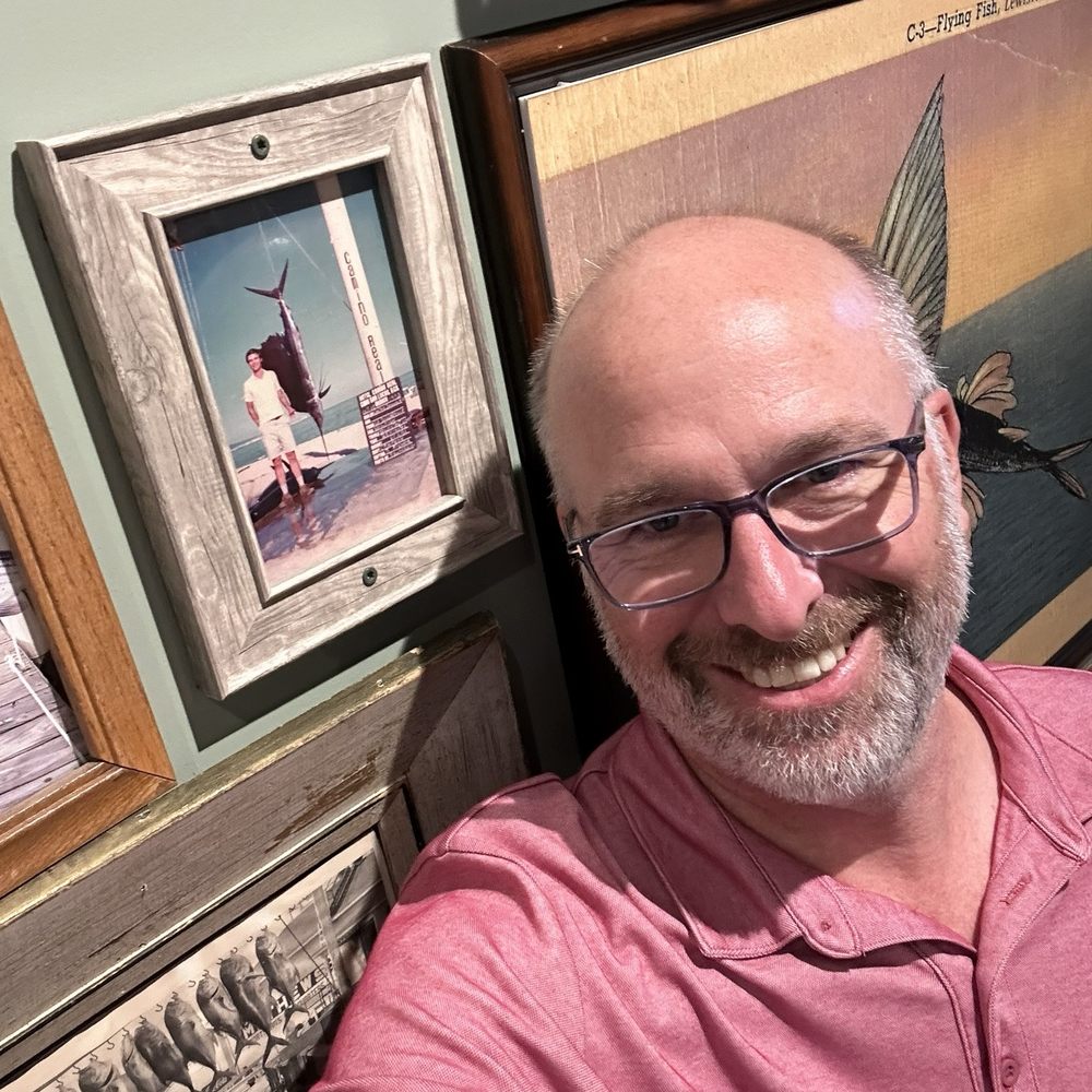 Flying Fish - Just bring your framed Epic fishing photo!  My Dad and his Swordfish in Cabo San Lucas. - Seafood Near Me - Coppell, Texas