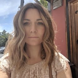 Never been so happy with my hair. Going from long to lob & from brunette to Blonde. Jen is the best!