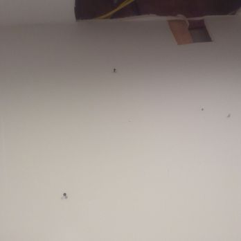 RG Home Repair - Pipe burst due to contractor himself leaving hose connected in early spring. Screws in wall also his damage - Handyman Near Me