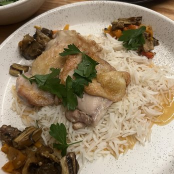 Boatman Spirits - Harissa Chicken - Mediterranean Near Me - Raleigh, North Carolina