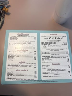 Menu photo 1 Winstead's Leawood, KS