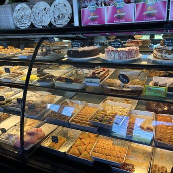 Anatolia Mediterranean Grill - Dessert case - no joke, save some room for baklava!!! - Turkish Near Me - Irondequoit, New York Anatolia Mediterranean Grill - Dessert case - no joke, save some room for baklava!!! - Turkish Near Me - Irondequoit, New York