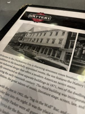Menu photo 2 The Hattery Stove & Still Doylestown, PA