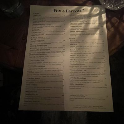 Menu photo 7 Fox and Farrow Hermosa Beach, CA Menu photo 7 Fox and Farrow Hermosa Beach, CA