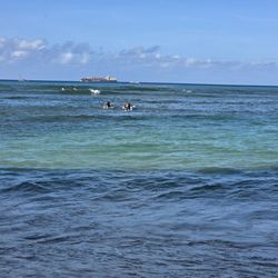 Paddling out