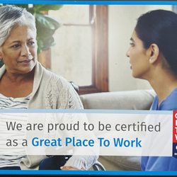 ComForCare Home Care South Bay - 3 years in a row! Besides Great Place to Work, we are a Green Business.