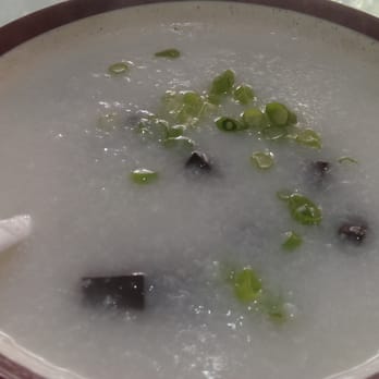 Chi Cafe - Pig blood congee - Hong Kong Style Cafe Near Me - Chicago, Illinois Chi Cafe - Pig blood congee - Hong Kong Style Cafe Near Me - Chicago, Illinois