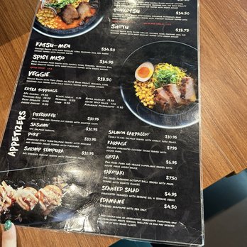 Kazu Ramen - Menu - Ramen Near Me - Gilbert, Arizona