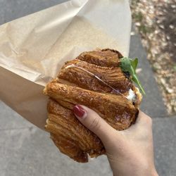 Ken's Artisan Bakery - Croissant breakfast sandwich