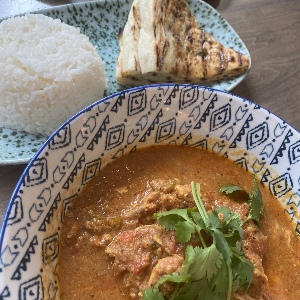 Crazyweed Kitchen - Chef's curry which was a chicken vindaloo. Words cannot describe how delicious this was. - Asian Fusion Near Me - Canmore, Alberta Crazyweed Kitchen - Chef's curry which was a chicken vindaloo. Words cannot describe how delicious this was. - Asian Fusion Near Me - Canmore, Alberta