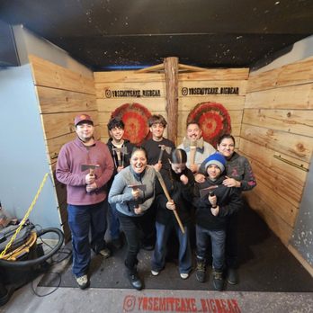 Yosemite Axe - Big Bear - Great family fun. - Axe Throwing Near Me - Big Bear Lake, California Yosemite Axe - Big Bear - Great family fun. - Axe Throwing Near Me - Big Bear Lake, California