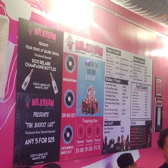 Mr Kream - Ice Cream & Frozen Yogurt Near Me - Miami, Florida