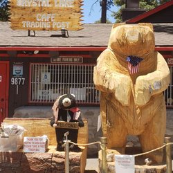 Crystal Lake Campground to Baden-Powell Hike - Small general store and a cafe a very cozy place.