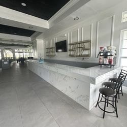 Broad Stripes Golf & Social Club - Social club entrance, newly renovated, bar not fully open yet.