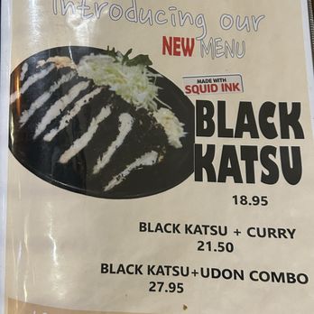Katsumura - Menu - Black Katsu - Japanese Curry Near Me - Artesia, California