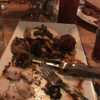 Hopleaf Bar - Half eaten ,  Wood-Grilled Chicken - Gastropubs Near Me - Chicago, Illinois