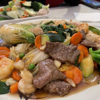 Dim Sum Inn - Bland combination Egg Foo Young - Dim Sum Near Me - Salinas, California