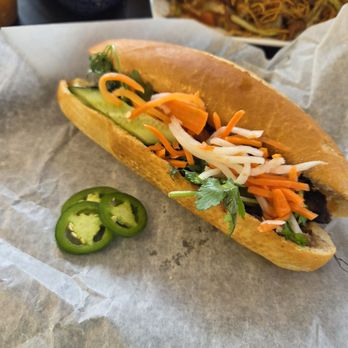 BB Banh Mi - After I assembled it - Vietnamese Near Me - Kansas City, Missouri