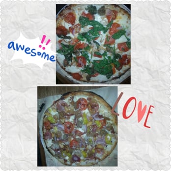 Blaze Pizza - Build your own... My pizza and my fiance... We like different stuff on our pizza so this is perfect because everyone wins!!! - Salad Near Me - Davie, Florida Blaze Pizza - Build your own... My pizza and my fiance... We like different stuff on our pizza so this is perfect because everyone wins!!! - Salad Near Me - Davie, Florida