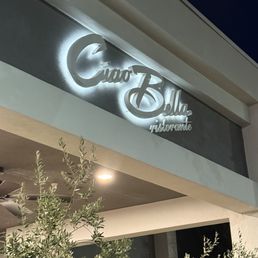 Restaurant sign. Restaurant sign.