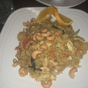 Sweet Basil Thai Cuisine - Pineapple Fried Rice - Thai Near Me - Norman, Oklahoma Sweet Basil Thai Cuisine - Pineapple Fried Rice - Thai Near Me - Norman, Oklahoma