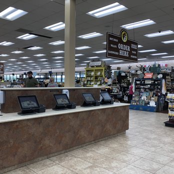 Buc-ee's - View inside Buc-ee's.  You can place food orders here. - Gas Stations Near Me - Katy, Texas