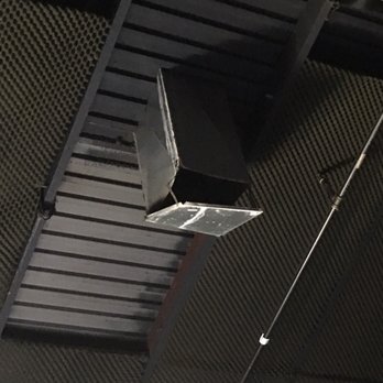 Launchpad Night Club - Sketchy speaker with the bottom hanging by a thread! Please get that fixed. - Dive Bars Near Me - Albuquerque, New Mexico