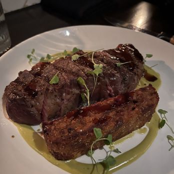 Grey Ghost - Dry aged NY strip, $65 - American Near Me - Detroit, Michigan