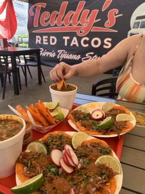 Teddy's Red Tacos by null