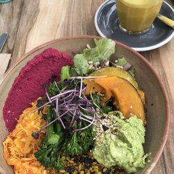 Forage Wholefoods Cafe - Forager bowl- took the option to replace the egg with avo