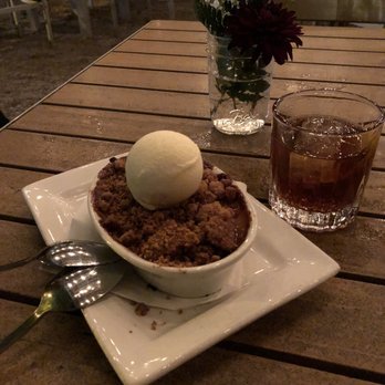 Leon's Full Service - Rhubarb crisp thingy, all I ask for in a dessert. - Gastropubs Near Me - Decatur, Georgia Leon's Full Service - Rhubarb crisp thingy, all I ask for in a dessert. - Gastropubs Near Me - Decatur, Georgia
