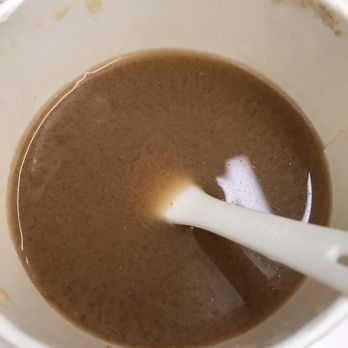 Beyond Sushi - White miso soup - way too salty and inedible - Sushi Bars Near Me - New York, New York