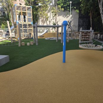 Bright Play Installations. - Custom artificial turf installationwith decorative pour in place rubber design safety surfacing - Artificial Turf Near Me Bright Play Installations. - Custom artificial turf installationwith decorative pour in place rubber design safety surfacing - Artificial Turf Near Me