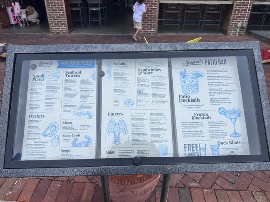 Menu photo 8 Alonzo's Oyster Bar Key West, FL