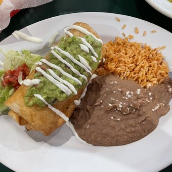Jose's Cantina - Chicken chimichanga.. the guacamole & beans are to die for - Mexican Near Me - St. Ignace, Michigan Jose's Cantina - Chicken chimichanga.. the guacamole & beans are to die for - Mexican Near Me - St. Ignace, Michigan