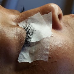 Charm Beauty Bar - Semi-permanent MINK Lash Extensions "Natural Set" Call (850)712-1070 for a FREE consultation or an appointment.