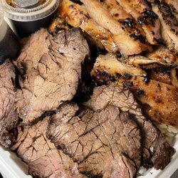 Toshi's Teriyaki - Sirloin steak & chicken thigh combo aka # 2 COMBO