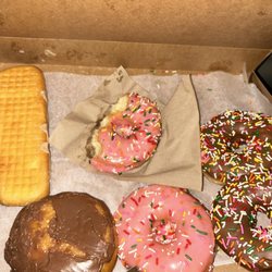 Bakersfield Donut Co - Chocolate cover donut and chocolate cover sprinkles