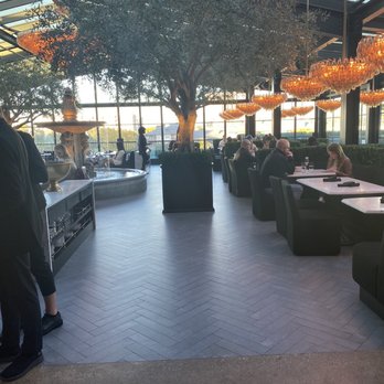 RH Rooftop Restaurant at RH Dallas - Tree and Seating - American Near Me - Dallas, Texas RH Rooftop Restaurant at RH Dallas - Tree and Seating - American Near Me - Dallas, Texas