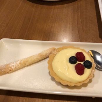 Mandarin Restaurant - Best desserts ever!!! Mine was the creamy lemon tart with coconut rolled Filo dough, so delicious!! - Chinese Near Me - Bountiful, Utah