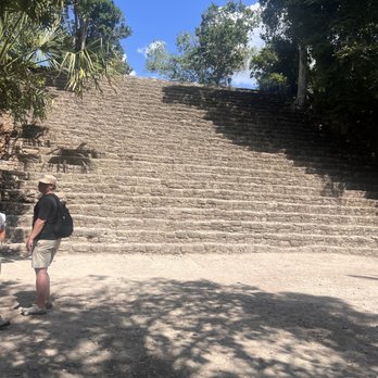 Chacchoben Mayan Ruins - Steps to climb up - Landmarks & Historical Buildings Near Me - Chacchoben, ROO