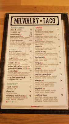 Menu photo 6 Milwalky Taco Libertyville, IL Menu photo 6 Milwalky Taco Libertyville, IL