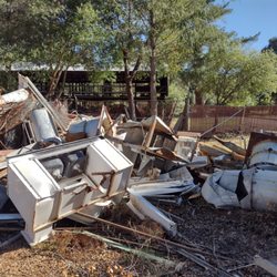 Baroza Transport - All the junks before the cleanup effort.
