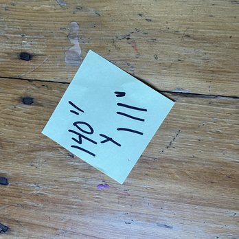 AJ Floor Service - BEFORE photo of the condition of the barn wood floors - Flooring Near Me
