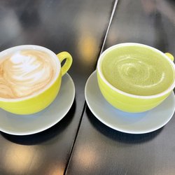 Brass Tacks Coffee - Plain Latte and Matcha