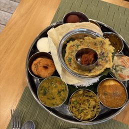 Egg Thali