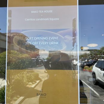 Bako Tea House - 30% off until 4/24 - Coffee & Tea Near Me - Cerritos, California