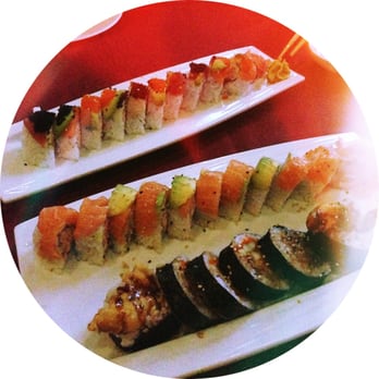 Blue Ocean - rainbow roll, Alaska roll, spider roll. all of them fabulous! - Sushi Bars Near Me - Lewisville, Texas
