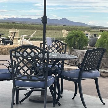 Rio Grande Winery - After the tall grass was cut - the view was even better! - Wineries Near Me - Las Cruces, New Mexico