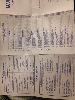 Menu photo 8 Wan Lung Chinese Clackamas, OR Menu photo 8 Wan Lung Chinese Clackamas, OR